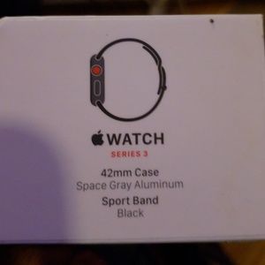 Apple Watch BLK Series 3 42mm Case Used